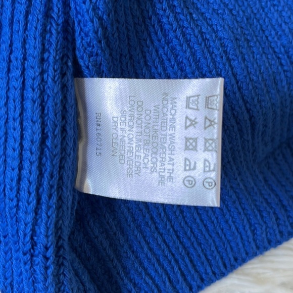 SER.O.YA Evelyn Cropped Knit Jacket in Royal Blue size XS - Picture 11 of 14